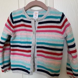 Gymboree 18-24 mo colorful cardigan